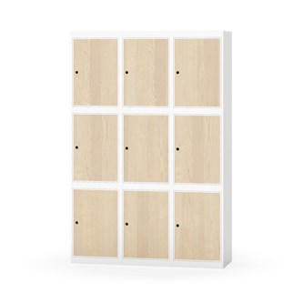 Boxskåp Novis plant tak 3:3 B120