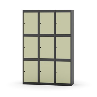 Boxskåp Novis plant tak 3:3 B120