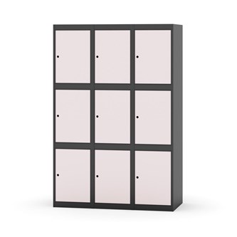 Boxskåp Novis plant tak 3:3 B120