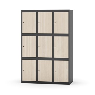 Boxskåp Novis plant tak 3:3 B120