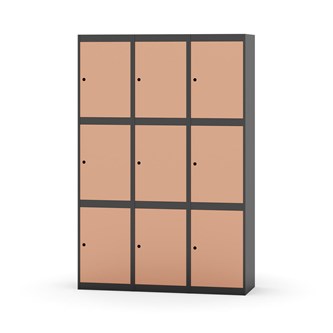 Boxskåp Novis plant tak 3:3 B120