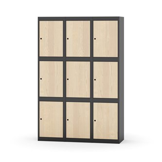 Boxskåp Novis plant tak 3:3 B120