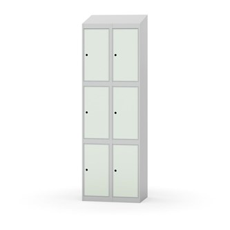 Boxskåp Novis sluttande tak 3:2 B60