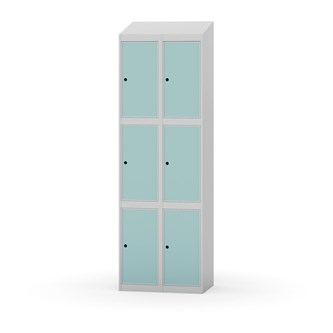 Boxskåp Novis sluttande tak 3:2 B60