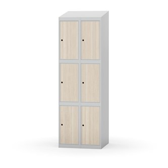 Boxskåp Novis sluttande tak 3:2 B60