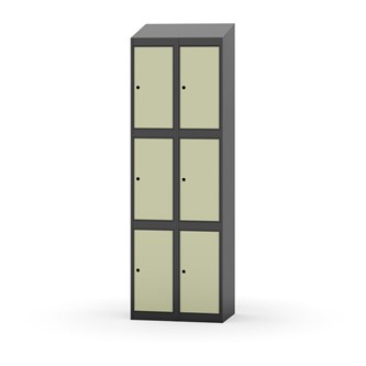 Boxskåp Novis sluttande tak 3:2 B60