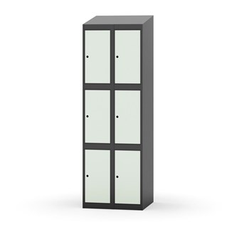 Boxskåp Novis sluttande tak 3:2 B60