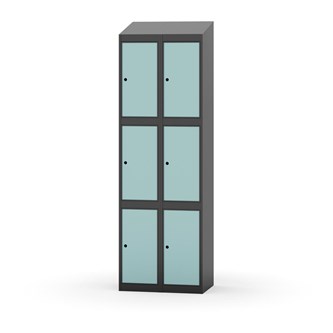 Boxskåp Novis sluttande tak 3:2 B60