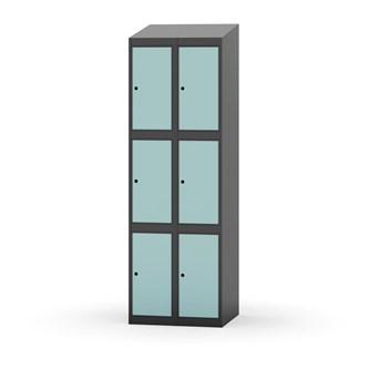 Boxskåp Novis sluttande tak 3:2 B60