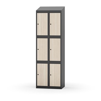 Boxskåp Novis sluttande tak 3:2 B60