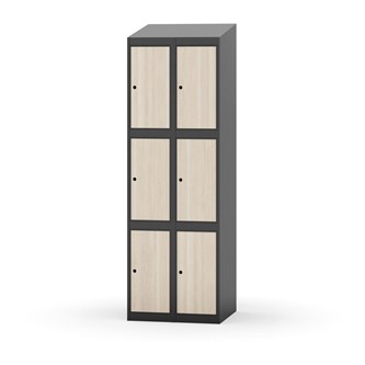 Boxskåp Novis sluttande tak 3:2 B60