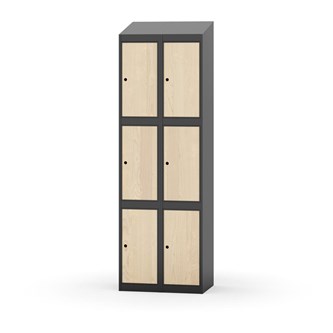 Boxskåp Novis sluttande tak 3:2 B60