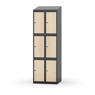 Boxskåp Novis sluttande tak 3:2 B60