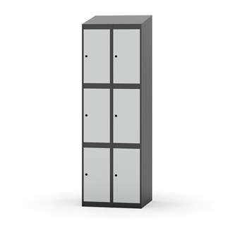 Boxskåp Novis sluttande tak 3:2 B60