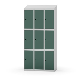 Boxskåp Novis sluttande tak 3:3 B90