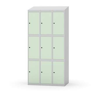 Boxskåp Novis sluttande tak 3:3 B90