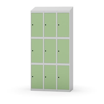 Boxskåp Novis sluttande tak 3:3 B90