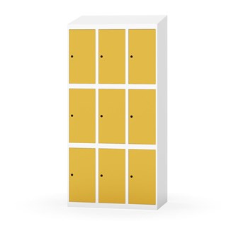 Boxskåp Novis sluttande tak 3:3 B90