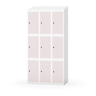 Boxskåp Novis sluttande tak 3:3 B90