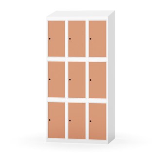 Boxskåp Novis sluttande tak 3:3 B90