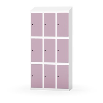 Boxskåp Novis sluttande tak 3:3 B90