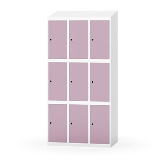 Boxskåp Novis sluttande tak 3:3 B90