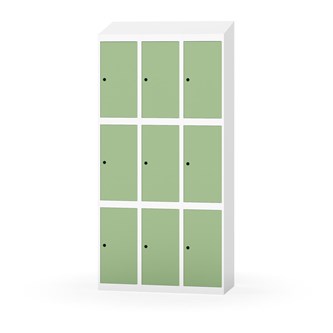 Boxskåp Novis sluttande tak 3:3 B90