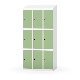 Boxskåp Novis sluttande tak 3:3 B90