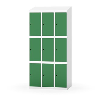 Boxskåp Novis sluttande tak 3:3 B90