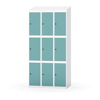 Boxskåp Novis sluttande tak 3:3 B90