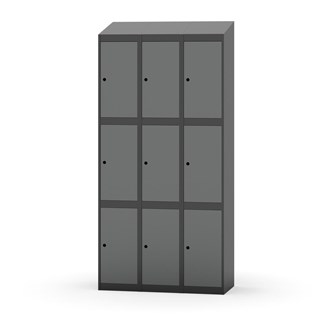 Boxskåp Novis sluttande tak 3:3 B90