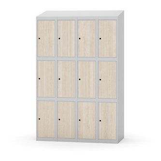 Boxskåp Novis sluttande tak 3:4 B120