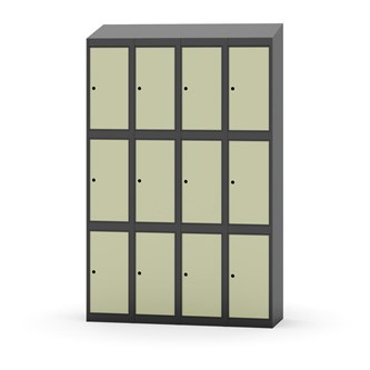 Boxskåp Novis sluttande tak 3:4 B120