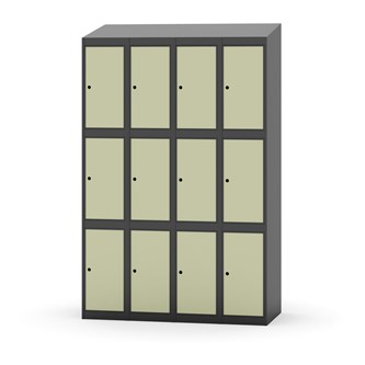 Boxskåp Novis sluttande tak 3:4 B120