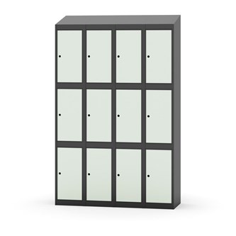 Boxskåp Novis sluttande tak 3:4 B120