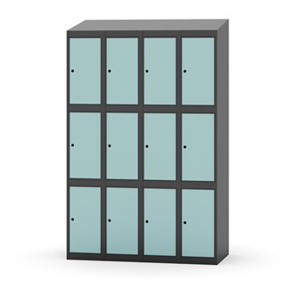 Boxskåp Novis sluttande tak 3:4 B120