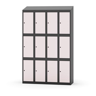 Boxskåp Novis sluttande tak 3:4 B120