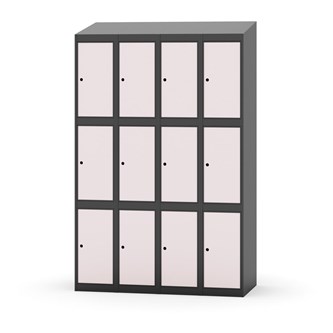 Boxskåp Novis sluttande tak 3:4 B120