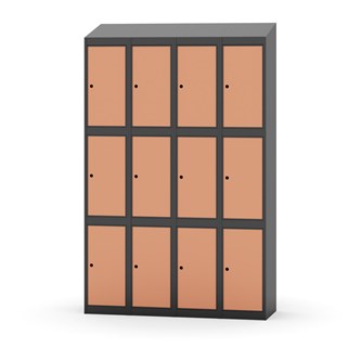 Boxskåp Novis sluttande tak 3:4 B120