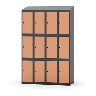 Boxskåp Novis sluttande tak 3:4 B120