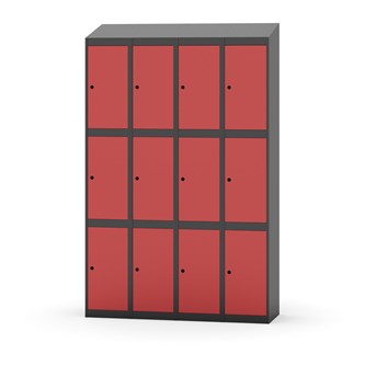 Boxskåp Novis sluttande tak 3:4 B120