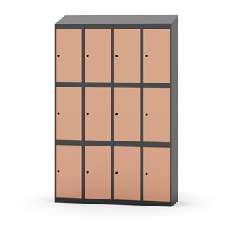 Boxskåp Novis sluttande tak 3:4 B120