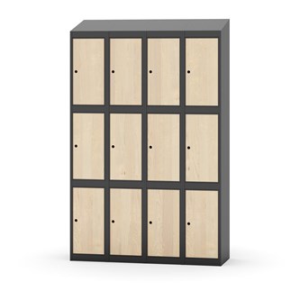 Boxskåp Novis sluttande tak 3:4 B120