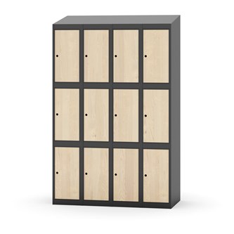 Boxskåp Novis sluttande tak 3:4 B120