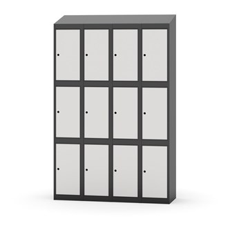 Boxskåp Novis sluttande tak 3:4 B120