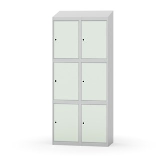 Boxskåp Novis sluttande tak 3:2 B80