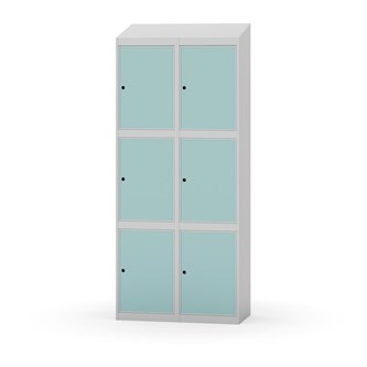 Boxskåp Novis sluttande tak 3:2 B80