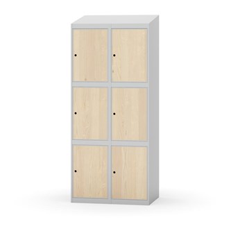 Boxskåp Novis sluttande tak 3:2 B80