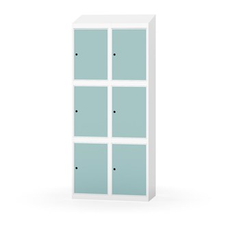 Boxskåp Novis sluttande tak 3:2 B80