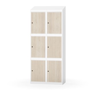 Boxskåp Novis sluttande tak 3:2 B80